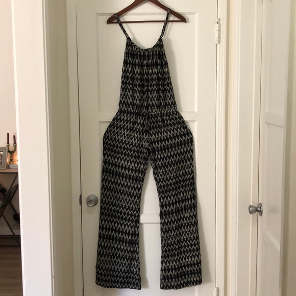 Flynn Skye- black and white jumpsuit - Picture 3 of 4